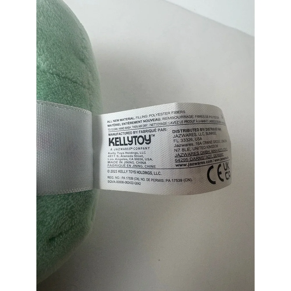 Squishmallows Fenra the Frog Plush‎ Princess Crown Rainbow Tie Dye Belly 5